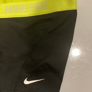 Neon banded Nike pros